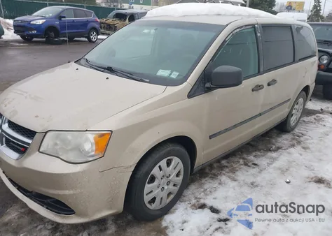 2013 Dodge Grand Caravan American Value Pkg z USA, uszkodzony, nr VIN 2C4RDGBG1DR799409